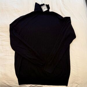 NWT Men's Cashmere & Silk Turtleneck Sweater